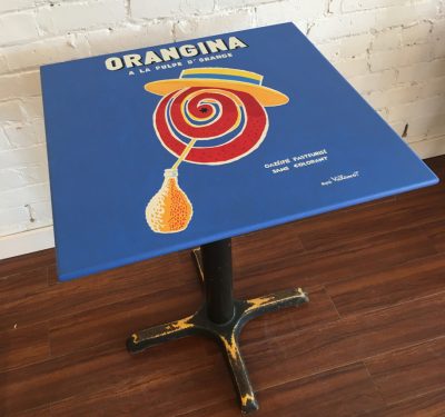 Table Bistro Orangina